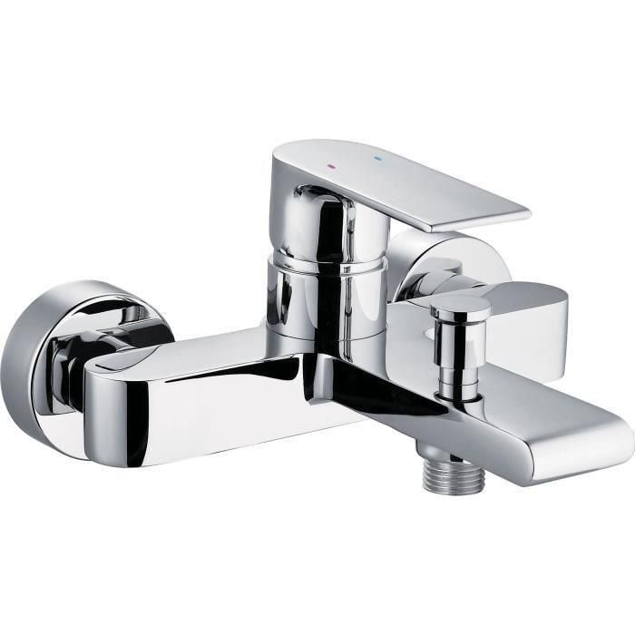 ROUSSEAU Grifo mezclador mecánico para bañera y ducha Nordé ROUSSEAU Grifo mezclador mecánico para bañera y ducha Nordé