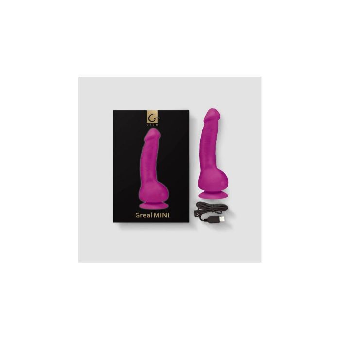Dildo Gvibe Greal Mini Fucsia 3 Dildo Gvibe Greal Mini Fucsia 3