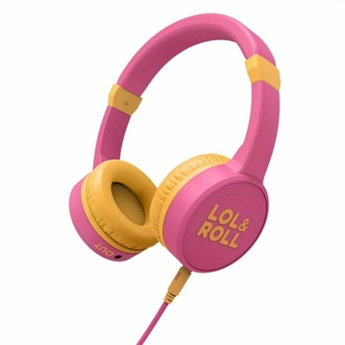 Auriculares con Micrófono Energy Sistem Lol&Roll Pop Kids Rosa