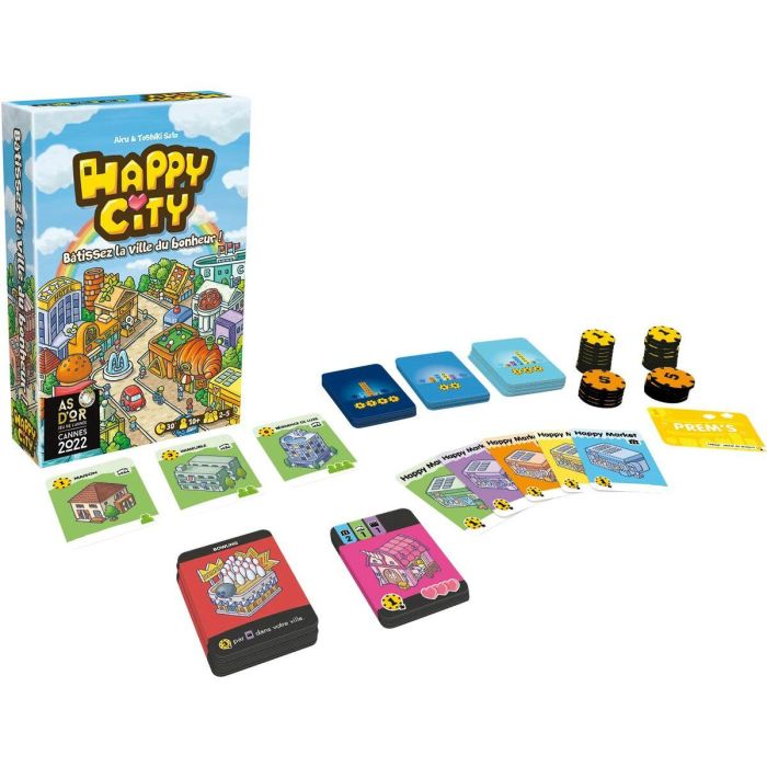 Juego de Mesa Asmodee Happy City (FR) 2