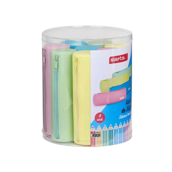 Safta Portatodo Redondo Silicona Set 8 Unidades Colores Surtidos 0 Safta Portatodo Redondo Silicona Set 8 Unidades Colores Surtidos 0