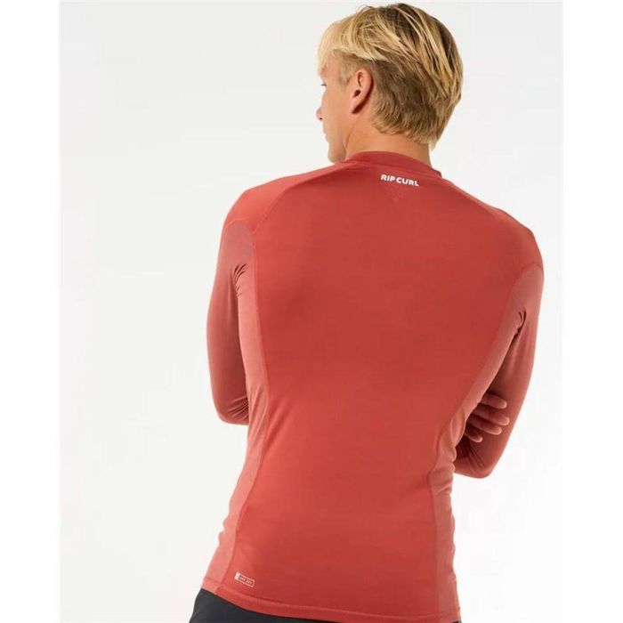Camiseta de Baño Rip Curl Waves Upf Perf L/S Rojo Surf 1
