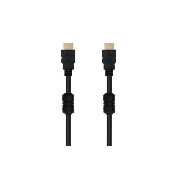 Cable HDMI NANOCABLE 10.15.1802 (1,8M) Negro Cable HDMI NANOCABLE 10.15.1802 (1,8M) Negro