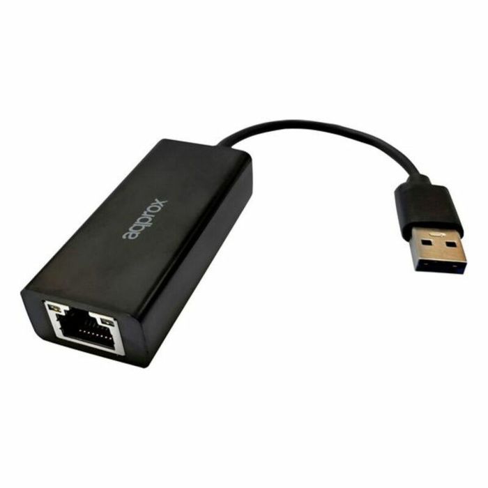 Adaptador Ethernet a USB 2.0 approx! APPC07V3 Negro