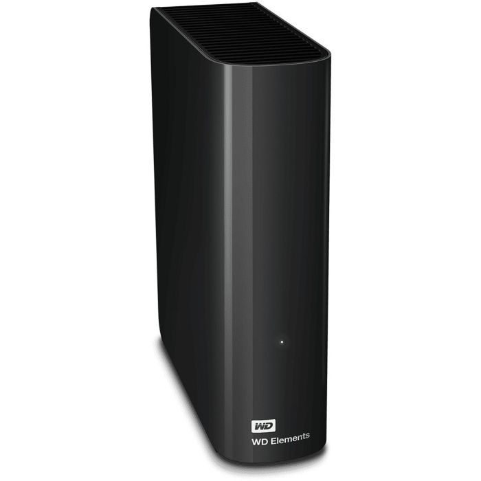 Western Digital WDBWLG0100HBK-EESN Elements Desktop 10TB HDD, USB 3.0, 3.5 pulgadas, Disco Duro Externo, Negro 4