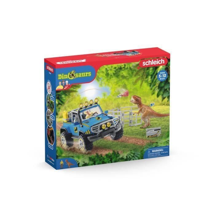 Schleich - All -Terrain Car con Outpost Dino - 41464 1 Schleich - All -Terrain Car con Outpost Dino - 41464 1