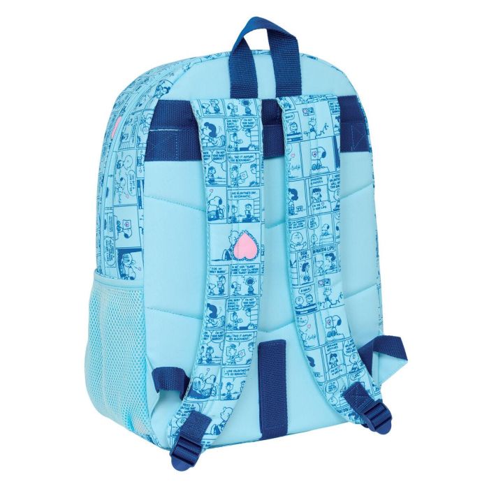 Mochila Escolar Snoopy Love Azul 30 x 46 x 14 cm 1 Mochila Escolar Snoopy Love Azul 30 x 46 x 14 cm 1