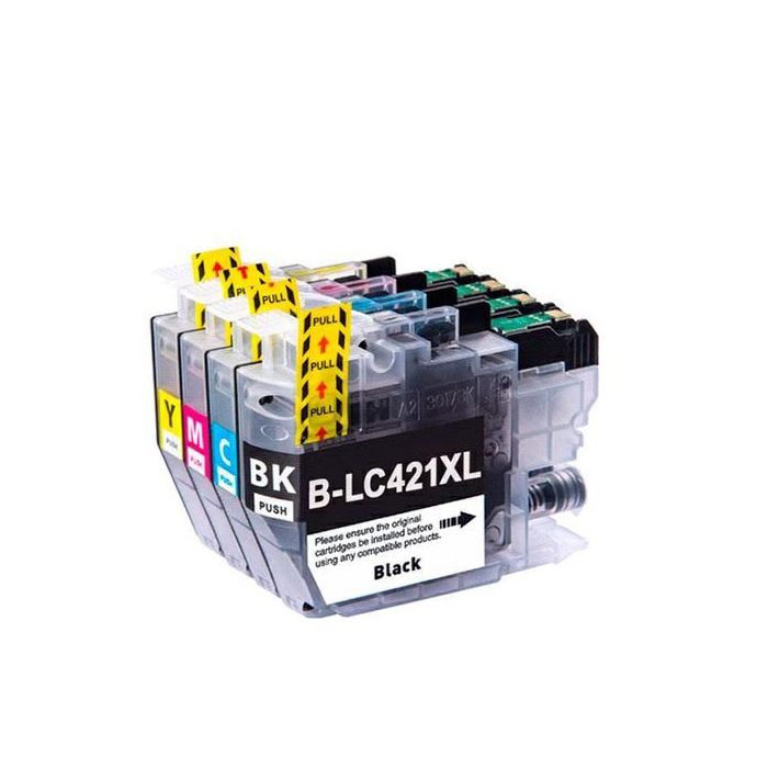 Dayma Cartucho Tinta Compatible Brother LC421 XL Negro 500 Pag. Premium para DCP J1050DW, DCP J1140DW, MFC J1010DW 1
