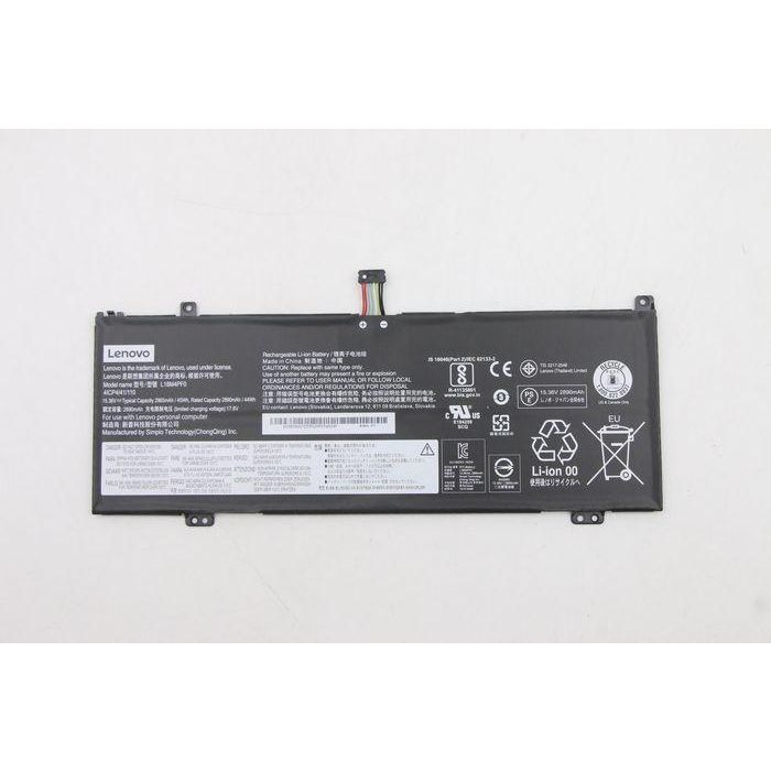 Lenovo Batería de Recambio Original de Litio de 45Wh y 15.36V con 4 Celdas para Portátiles ThinkBook 13S-IML y 14S-IML Lenovo Batería de Recambio Original de Litio de 45Wh y 15.36V con 4 Celdas para Portátiles ThinkBook 13S-IML y 14S-IML