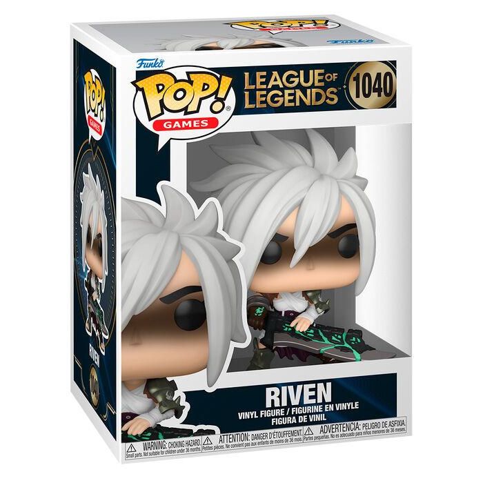 Funko Pop Games Vinyl: League Of Legends - Riven Figura de Colección 10.4 cm 0 Funko Pop Games Vinyl: League Of Legends - Riven Figura de Colección 10.4 cm 0
