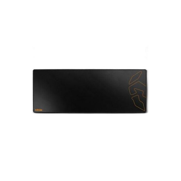 Krom NXKROMKNTXL Alfombrilla Gaming Knout XL para Ratón Óptico/Láser, 900x350x3mm, Base Goma Antideslizante y Bordes Cosidos, Negro 0 Krom NXKROMKNTXL Alfombrilla Gaming Knout XL para Ratón Óptico/Láser, 900x350x3mm, Base Goma Antideslizante y Bordes Cosidos, Negro 0