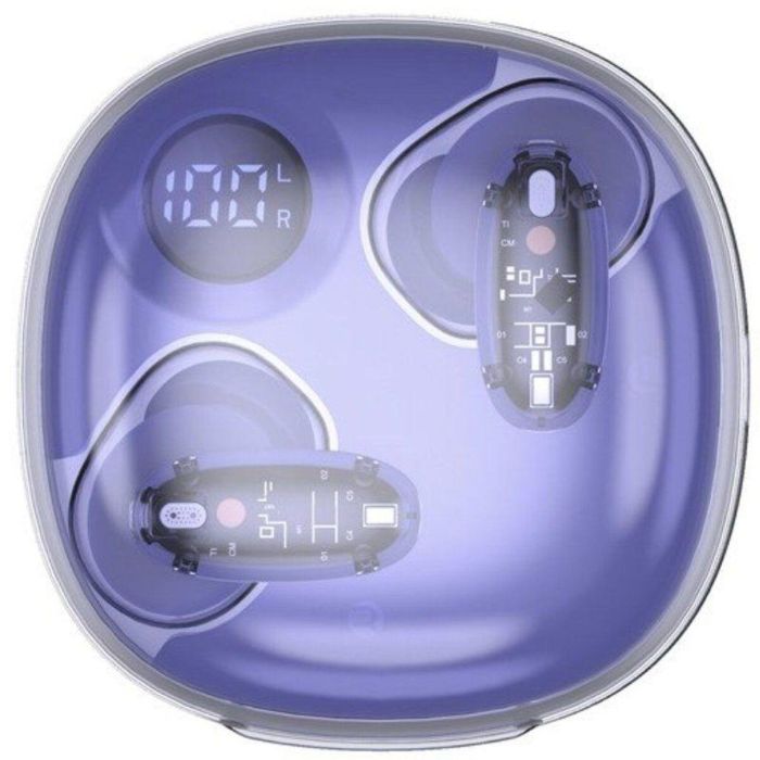 Auriculares Inalámbricos con Estuche de Carga Mars Gaming MHIB2PP Morado 1 Auriculares Inalámbricos con Estuche de Carga Mars Gaming MHIB2PP Morado 1