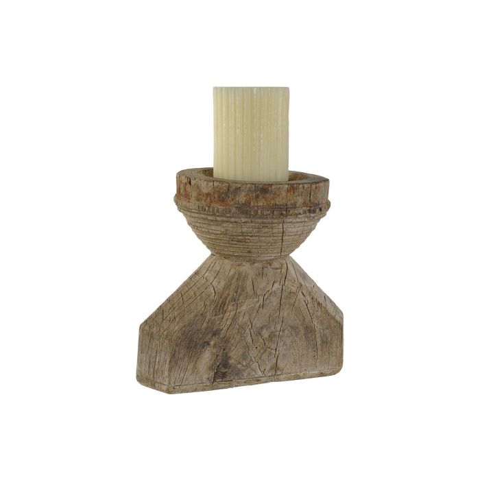 Portavela Item Home DKD Home Decor Natural 15 x 19 x 20 cm (2 Unidades) 5 Portavela Item Home DKD Home Decor Natural 15 x 19 x 20 cm (2 Unidades) 5