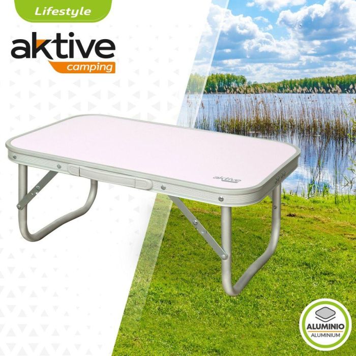 Mesa Plegable Aktive Malva 56 x 24 x 34 cm (6 Unidades) 3