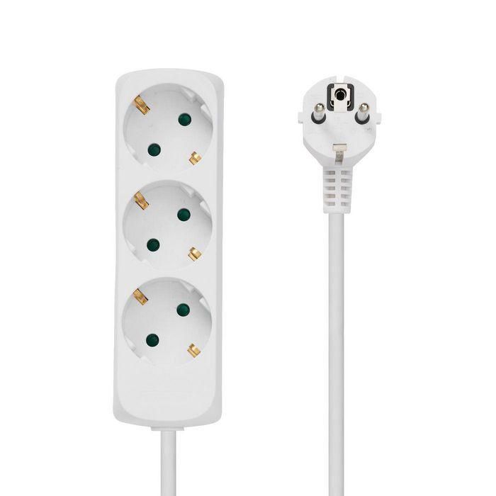 MicroConnect 3-way Schuko Power Socket, 1.8m 1 MicroConnect 3-way Schuko Power Socket, 1.8m 1