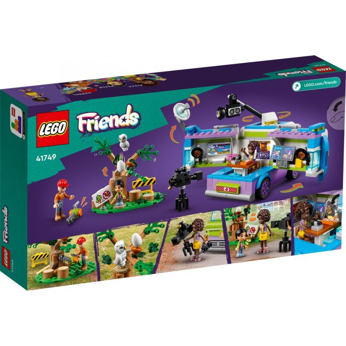 LEGO 41749 Friends Furgoneta de Noticias 12 LEGO 41749 Friends Furgoneta de Noticias 12