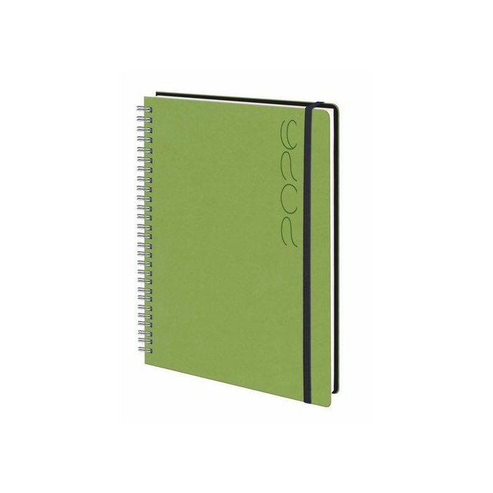 Agenda Anual (2026) Edeusto Tucson Flex Wire-O Tapa Flexible Con Goma E13 166X240 S/V Verde (927)