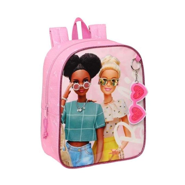 Mochila Infantil Barbie Girl Rosa 22 x 27 x 10 cm Mochila Infantil Barbie Girl Rosa 22 x 27 x 10 cm