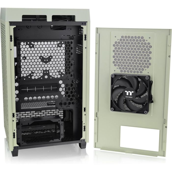 Thermaltake Tower 200 Mini Torre PC Verde con Soporte para Discos Duros 2.5/3.5 pulgadas y Ventiladores 120/140 mm 2 Thermaltake Tower 200 Mini Torre PC Verde con Soporte para Discos Duros 2.5/3.5 pulgadas y Ventiladores 120/140 mm 2