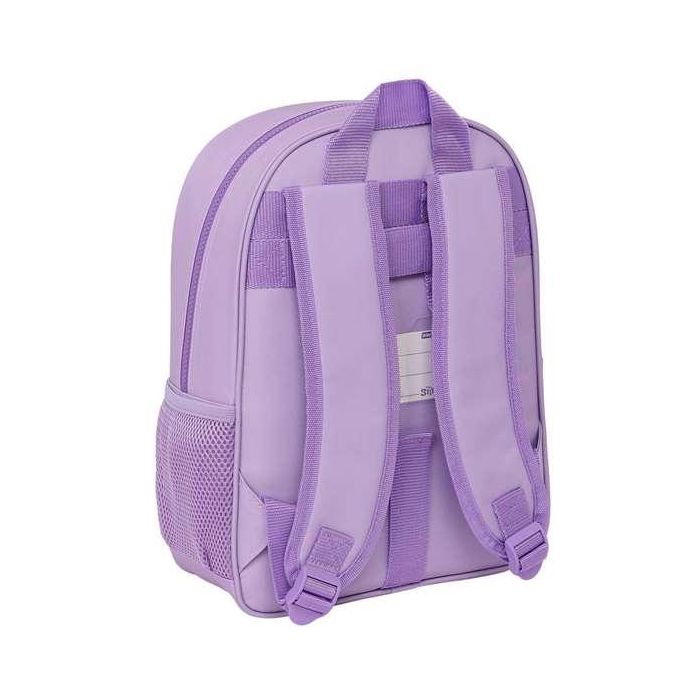 Safta Mochila Escolar Infantil Adaptable a Carro Stitch "Sweet" 26x34x11 cm para Niños +3 Años 1 Safta Mochila Escolar Infantil Adaptable a Carro Stitch "Sweet" 26x34x11 cm para Niños +3 Años 1