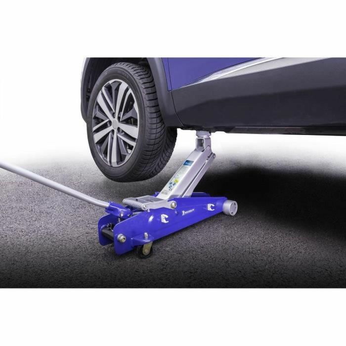 Michelin Cric Hidráulico de Elevación 2,25 T, Rango 15-53 cm, para SUV, 4x4 y Autocaravanas, Chasis Extralargo con Brazo de 70 cm 11