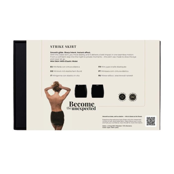 Falda Guilty Pleasure Negro XXL 4