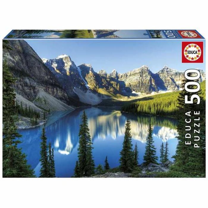 Puzzle 500 piezas lago en alberta 2 Puzzle 500 piezas lago en alberta 2