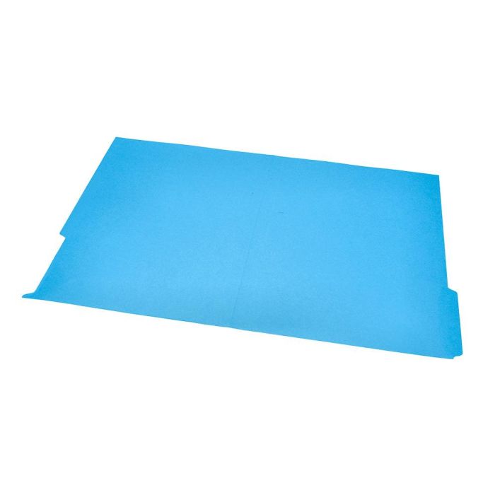 Subcarpeta Cartulina Liderpapel Din A4 Pestaña Inferior 240 gr-M2 Azul 50 unidades 8