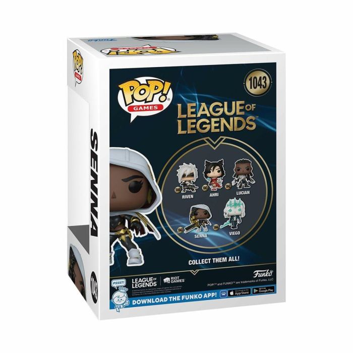Funko Pop Games Vinyl: League of Legends - Senna, Centinela de la Luz, Figura de 9.4 cm 6 Funko Pop Games Vinyl: League of Legends - Senna, Centinela de la Luz, Figura de 9.4 cm 6