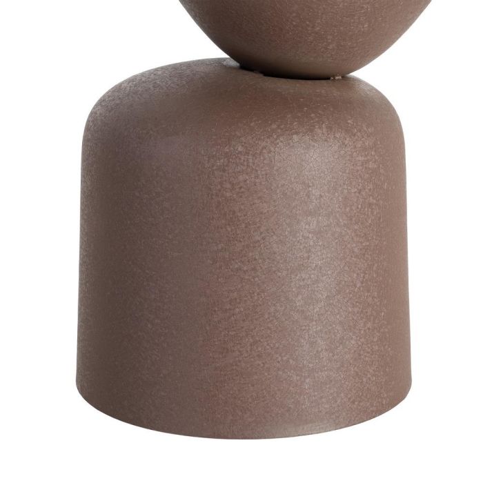 Mesita Marrón Acero 36 X 36 X 47 cm