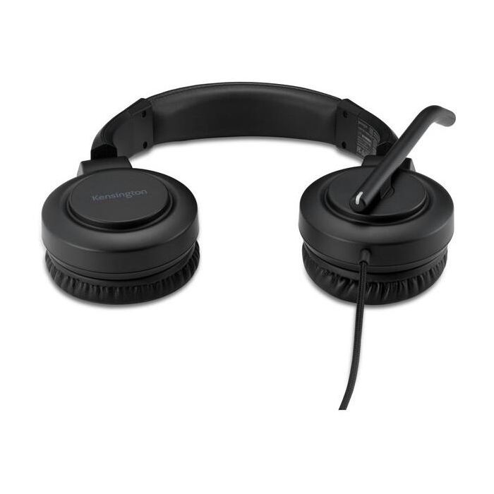 Kensington Auricular H1000 Biaural con Micrófono, Conexión USB-C, Cable de 180 cm 2