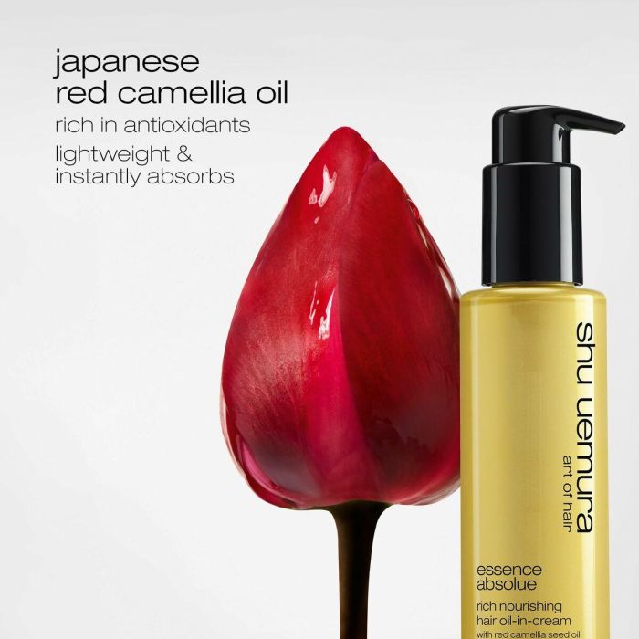 Shu Uemura Essence Absolue Aceite en Crema Nutritiva para Cabello Seco, Tratamiento Hidratante y Antiencrespamiento, Protección Térmica 150 ml 2 Shu Uemura Essence Absolue Aceite en Crema Nutritiva para Cabello Seco, Tratamiento Hidratante y Antiencrespamiento, Protección Térmica 150 ml 2