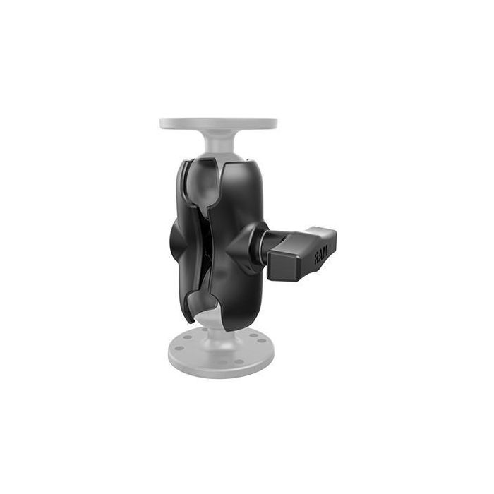 RAM Mounts RAM-201U-B - Brazo de Doble Socket Corto para Bases de Bola de 1.5" - Ajuste Infinito para Ángulos de Visión Perfectos 1 RAM Mounts RAM-201U-B - Brazo de Doble Socket Corto para Bases de Bola de 1.5" - Ajuste Infinito para Ángulos de Visión Perfectos 1