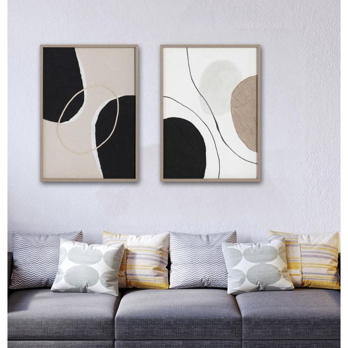 Cuadro Urban DKD Home Decor Marron Negro 3.5 x 70 x 50 cm (2 Unidades) 7 Cuadro Urban DKD Home Decor Marron Negro 3.5 x 70 x 50 cm (2 Unidades) 7