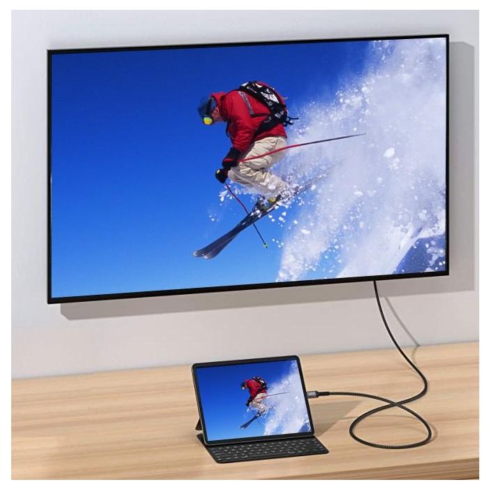 EQUIP CABLE USB-C A HDMI MACHO MACHO 1M 4K/30Hz 4 EQUIP CABLE USB-C A HDMI MACHO MACHO 1M 4K/30Hz 4