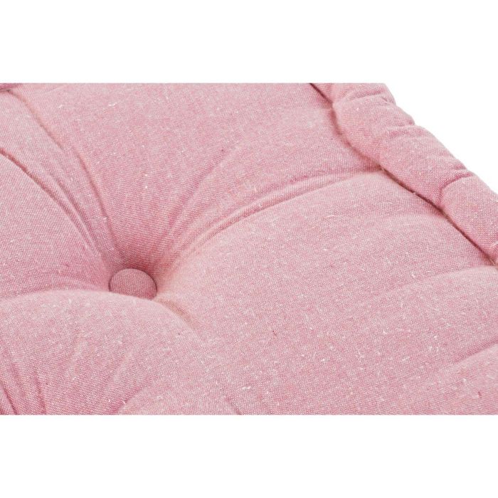 Cojin Basicos DKD Home Decor Verde Rosa 60 x 13 x 60 cm (3 Unidades) 2