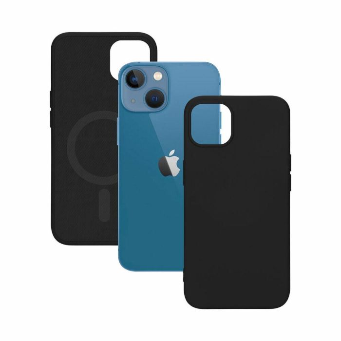 Funda para Móvil KSIX iPhone 13 mini Negro Funda para Móvil KSIX iPhone 13 mini Negro