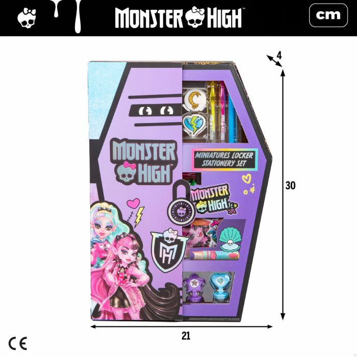 Set de Dibujo Monster High (6 Unidades) 6 Set de Dibujo Monster High (6 Unidades) 6