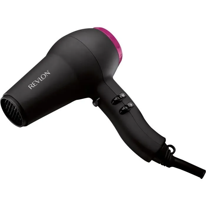 Revlon Secador de Pelo Ligero 2000W de Secado Rápido con Parrilla Cerámica Iónica 5 Revlon Secador de Pelo Ligero 2000W de Secado Rápido con Parrilla Cerámica Iónica 5