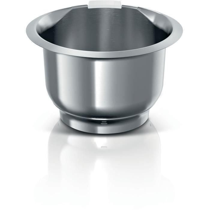 Bol de acero inoxidable para Robot de cocina MUM Serie 2 - BOSCH - MUZS2ER - 3,8 L 2 Bol de acero inoxidable para Robot de cocina MUM Serie 2 - BOSCH - MUZS2ER - 3,8 L 2