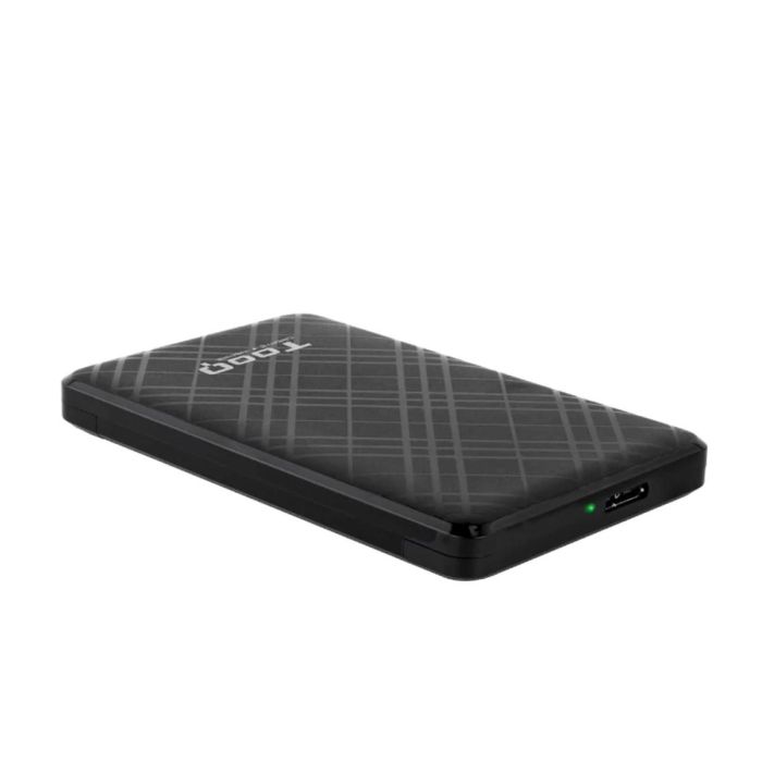 TooQ TQE-2500B Caja Externa para Disco Duro 2.5" HDD/SSD USB 3.1 Gen 1 (5Gbps) SATA UASP Sin Tornillos Negro TooQ TQE-2500B Caja Externa para Disco Duro 2.5" HDD/SSD USB 3.1 Gen 1 (5Gbps) SATA UASP Sin Tornillos Negro