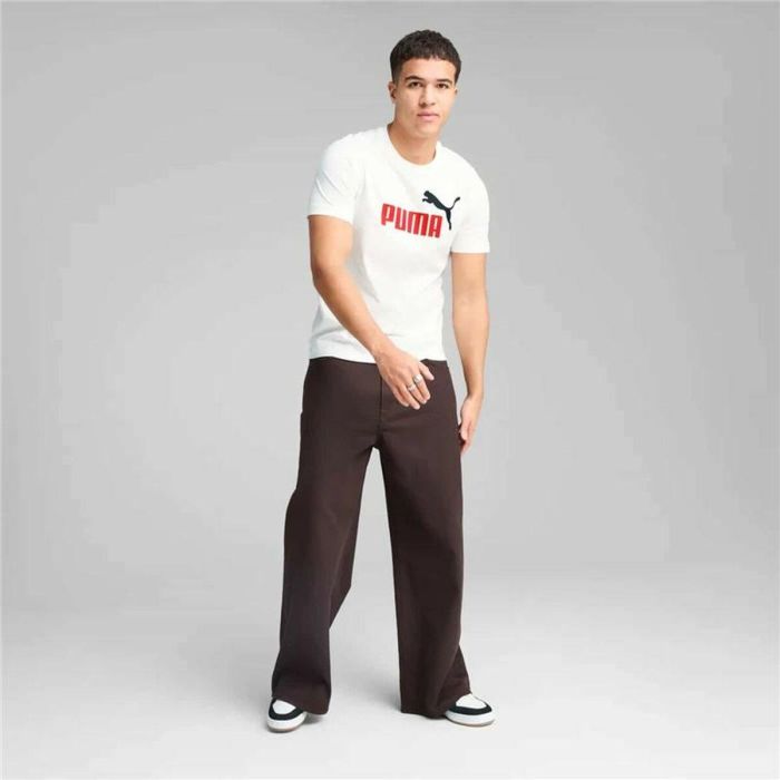Camiseta de Manga Corta Hombre Puma Blanco 24 Meses 2