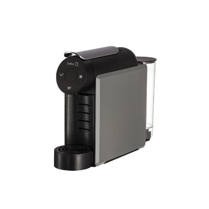 Delta Cafetera de Cápsulas Mini Qool, MINI QOOL CINZA, Gris, Automática, Multibebidas, 19 Bar