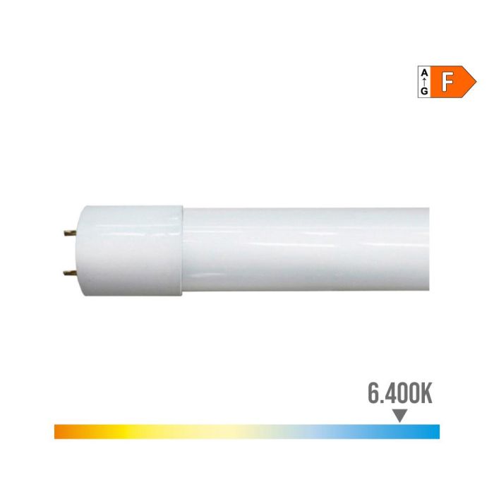 Edm Tubo LED T8 9W 900lm 6500K Luz Fría (Eq. 18W) Ø2,6 x 60 cm 0 Edm Tubo LED T8 9W 900lm 6500K Luz Fría (Eq. 18W) Ø2,6 x 60 cm 0