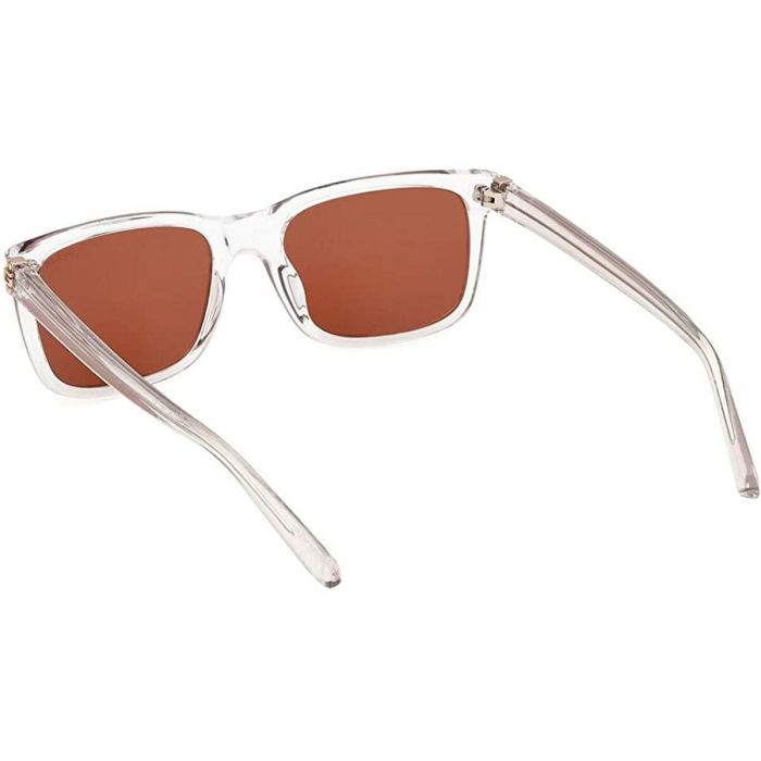 Guess Gafas Gafas de Sol GU00066 26E 150 mm para Hombre, Diseño Rectangular, Color Transparente, Cristal 55 mm, Patillas 150 mm 6 Guess Gafas Gafas de Sol GU00066 26E 150 mm para Hombre, Diseño Rectangular, Color Transparente, Cristal 55 mm, Patillas 150 mm 6