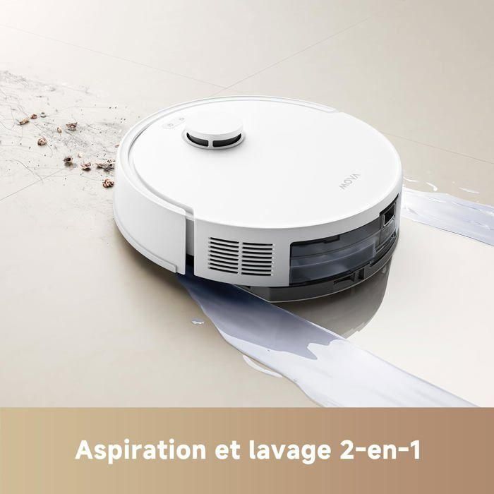 Mova DRE1731314571685 Robot Aspirador E20 Plus con Vaciado Automático 90 Días, 5000 Pa 4 Mova DRE1731314571685 Robot Aspirador E20 Plus con Vaciado Automático 90 Días, 5000 Pa 4