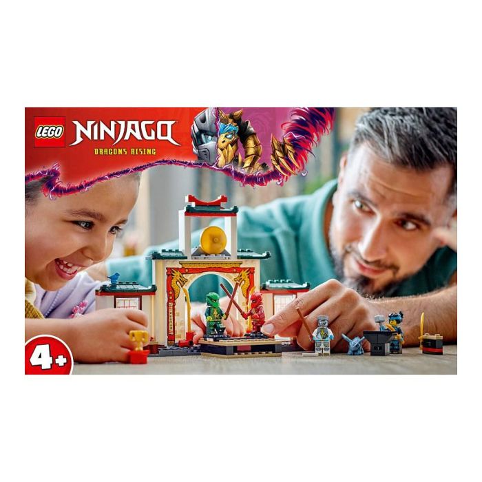 LEGO 71831 Templo Ninja Spinjitzu Dragón de juguete para niños a partir de 4 años