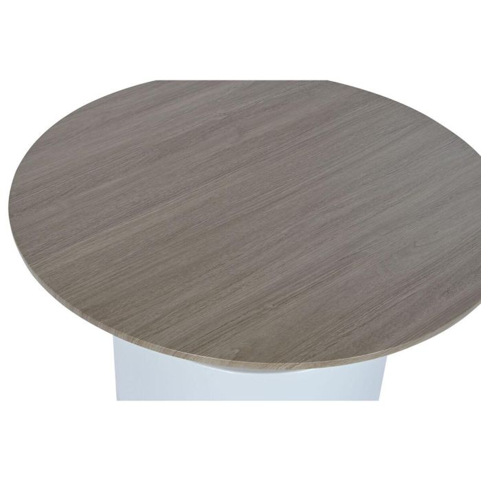 Mesa de Centro Home ESPRIT Metal Madera MDF 80 x 80 x 42 cm 3