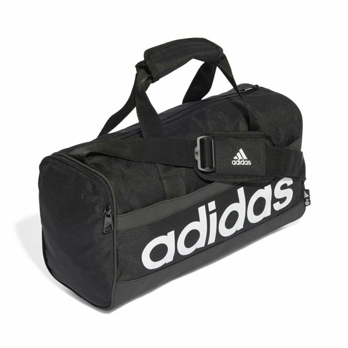 Bolsa de Deporte Adidas Essentials Linear XS Negro 4 Bolsa de Deporte Adidas Essentials Linear XS Negro 4
