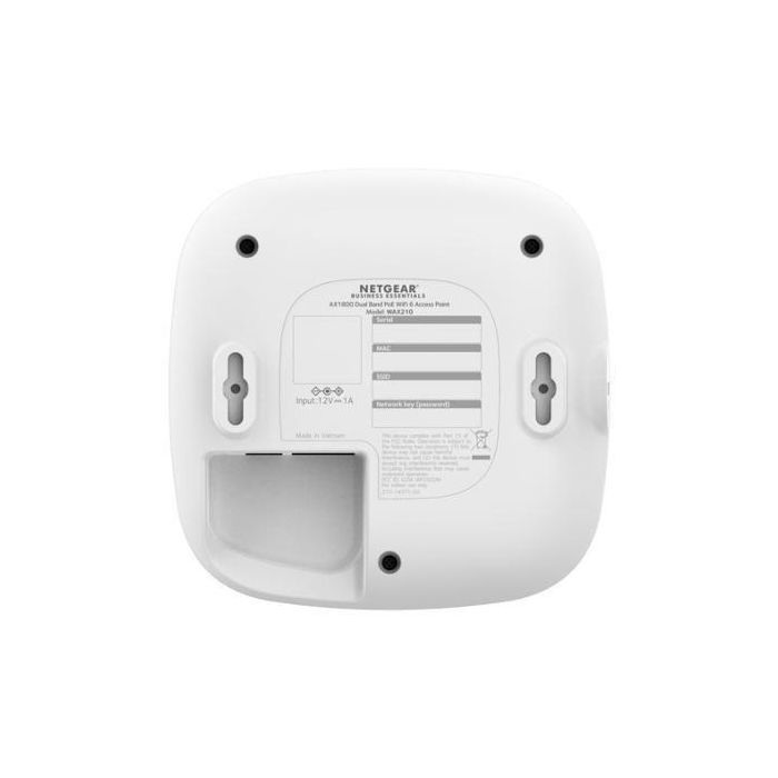 Netgear Access Point WiFi 6 AX1800 Doble Banda Gigabit PoE, hasta 1.8 Gbps para Negocios y Oficinas 6 Netgear Access Point WiFi 6 AX1800 Doble Banda Gigabit PoE, hasta 1.8 Gbps para Negocios y Oficinas 6